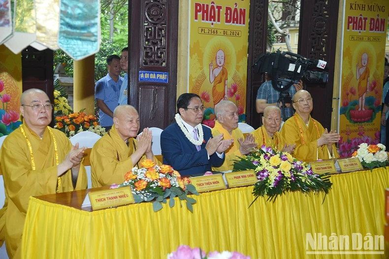 Thủ tướng Phạm Minh Chính chúc mừng Đại lễ Phật đản 2024 ảnh 4