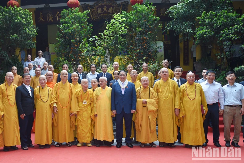 Thủ tướng Phạm Minh Chính chúc mừng Đại lễ Phật đản 2024 ảnh 6