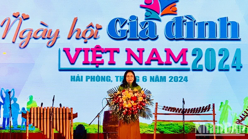 Tưng bừng khai mạc Ngày hội Gia đình Việt Nam năm 2024 ảnh 1