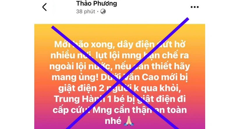 Hải Phòng xử phạt cá nhân đăng tải thông tin sai sự thật về “điện giật làm 2 người không qua khỏi tại Văn Cao” ảnh 2