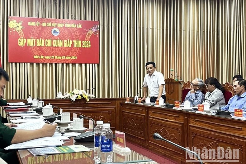 Tăng cường phối hợp giữa các cơ quan báo chí và Bộ đội Biên phòng tỉnh Đắk Lắk ảnh 2