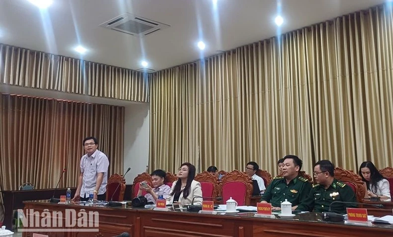 Tăng cường phối hợp giữa các cơ quan báo chí và Bộ đội Biên phòng tỉnh Đắk Lắk ảnh 1