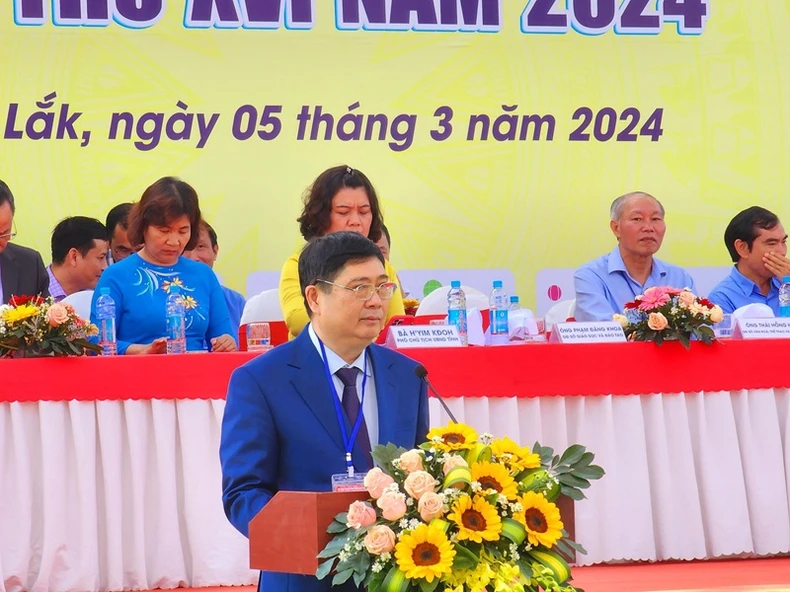 Hơn 2.500 vận động viên tham gia Hội khỏe Phù Đổng tỉnh Đắk Lắk lần thứ XVI năm 2024 giai đoạn 2 ảnh 1