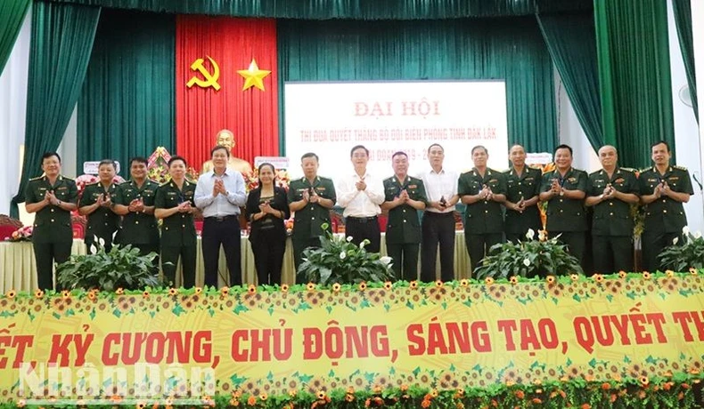  Đại hội thi đua quyết thắng Bộ đội Biên phòng tỉnh Đắk Lắk ảnh 7