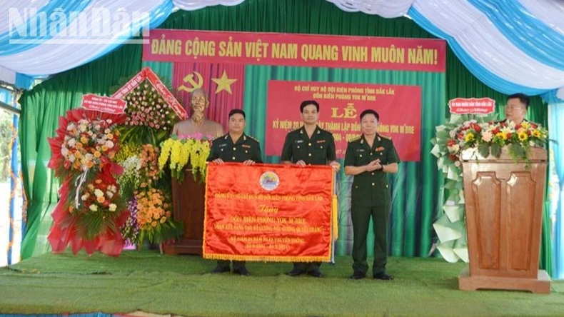 Kỷ niệm 20 năm Ngày thành lập Đồn Biên phòng Yok M’Bre ảnh 2