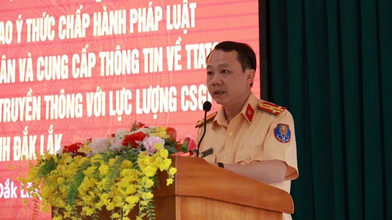 Đắk Lắk tăng cường công tác tuyên truyền nâng cao ý thức chấp hành pháp luật về giao thông đường bộ ảnh 2