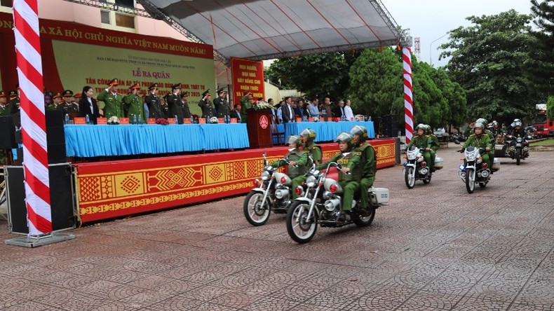 Đắk Lắk ra quân thực hiện đợt cao điểm tấn công trấn áp tội phạm, bảo đảm an ninh, trật tự Tết Nguyên đán Ất Tỵ 2025 ảnh 5