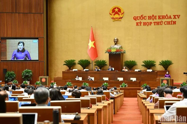 Đề xuất giảm thời gian thực hiện một số bước trong quy trình bầu cử đại biểu Quốc hội và đại biểu HĐND- Ảnh 2. Đề xuất giảm thời gian thực hiện một số bước trong quy trình bầu cử đại biểu Quốc hội và đại biểu HĐND- Ảnh 2.