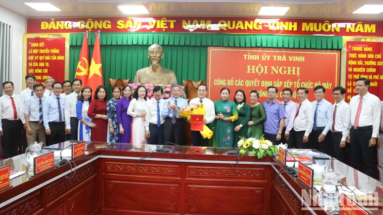 Tinh gọn Thanh tra tỉnh Trà Vinh còn 1 đầu mối, 9 phòng và tương đương ảnh 2