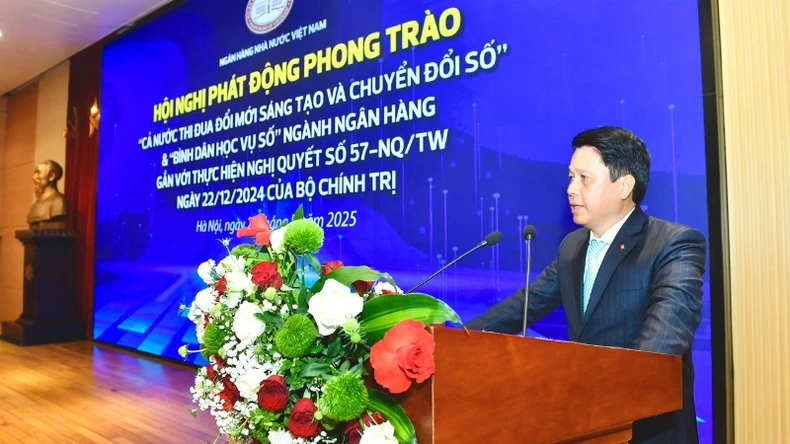 Phát động phong trào thi đua đổi mới sáng tạo, chuyển đổi số và “Bình dân học vụ số” trong toàn ngành Ngân hàng ảnh 1