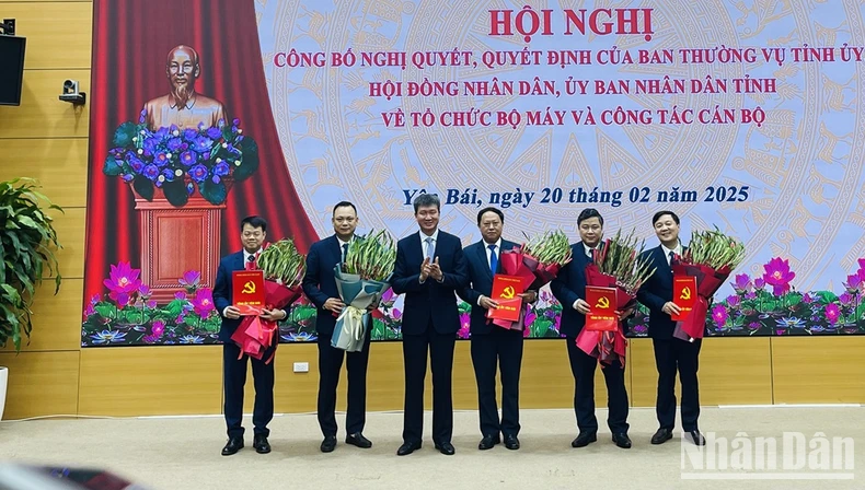 Yên Bái giảm 5 cơ quan sau khi sáp nhập mới ảnh 1