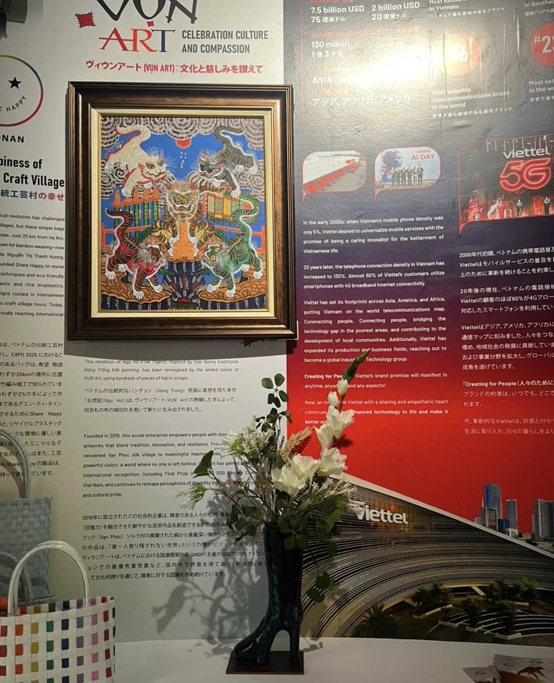 Sáng tạo thủ công Việt ghi dấu ấn tại EXPO 2025 ảnh 2