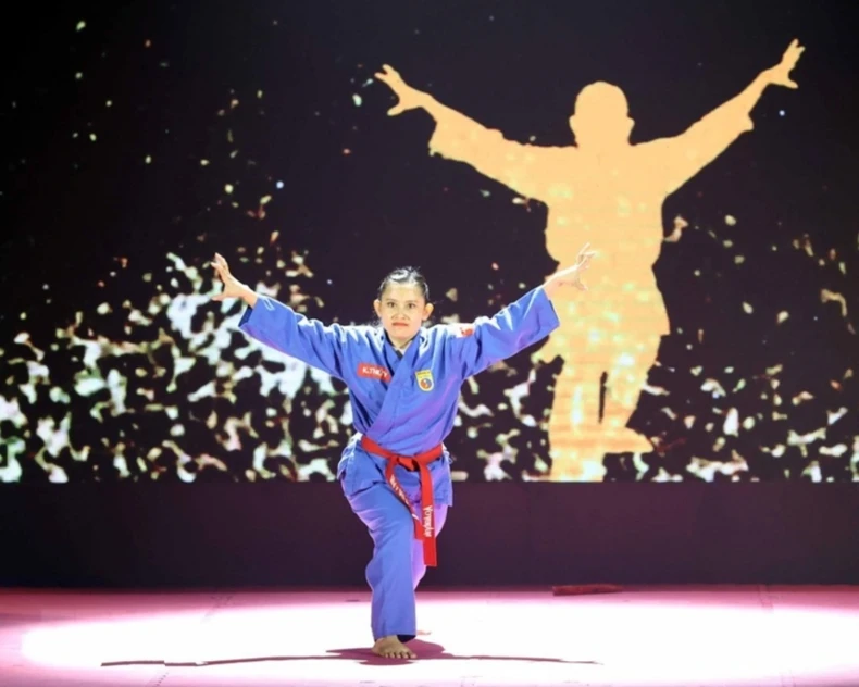 Chủ tịch nước Võ Văn Thưởng dự Lễ kỷ niệm 85 năm Ngày thành lập môn phái Vovinam Việt Võ Đạo ảnh 4