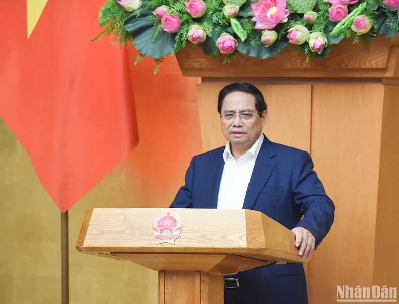 Thủ tướng Phạm Minh Chính chủ trì phiên họp Chính phủ chuyên đề xây dựng pháp luật tháng 5/2025 ảnh 3