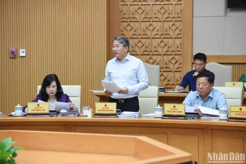 Thủ tướng Phạm Minh Chính chủ trì phiên họp Chính phủ chuyên đề xây dựng pháp luật tháng 5/2025 ảnh 5