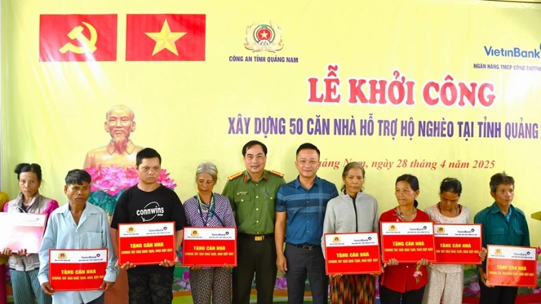 Hỗ trợ xây dựng 50 căn nhà cho hộ nghèo tại miền núi Quảng Nam ảnh 1