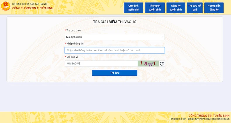 Công bố điểm thi lớp 10 công lập của Hà Nội -0