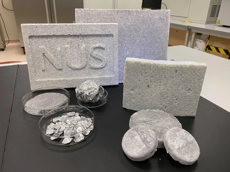 Nhóm nhà khoa học Việt tại Singapore biến chất thải kim loại thành aerogel -0