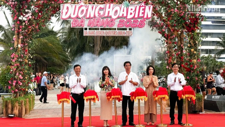 Đà Nẵng đưa Đường hoa biển vào phục vụ người dân, du khách ảnh 2