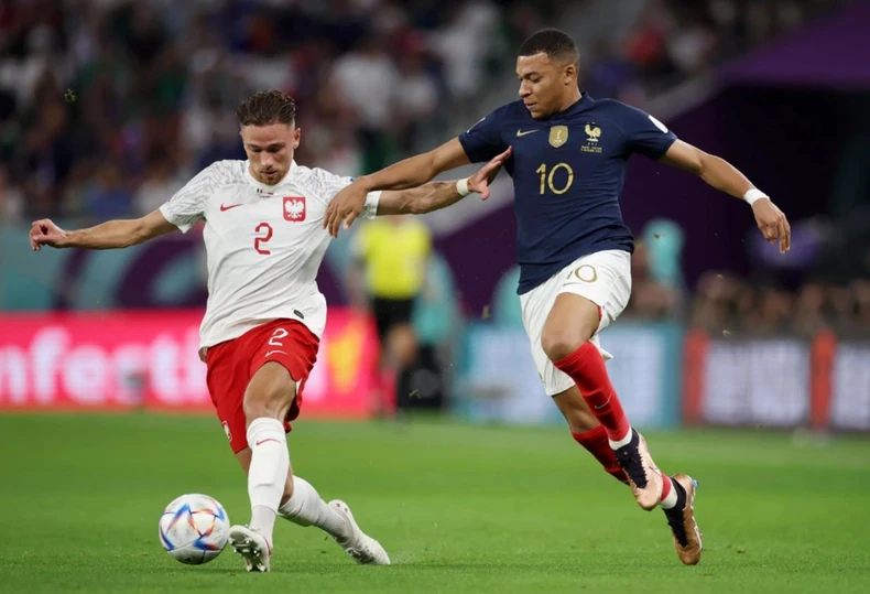 Mbappe lập cú đúp, đưa Pháp vào tứ kết World Cup 2022 ảnh 1
