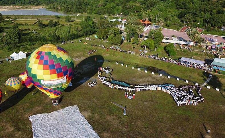 Hình ảnh ấn tượng tại Lễ hội khinh khí cầu Tri Tôn 2022 ảnh 4