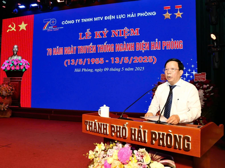 Điện lực Hải Phòng đóng góp vào sự phát triển của thành phố ảnh 4