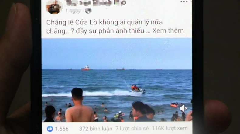 Đề nghị chấn chỉnh dịch vụ du lịch tại bãi biển Cửa Lò ảnh 1