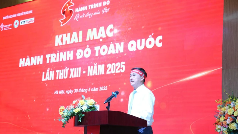 Hành trình Đỏ năm 2025 dự kiến tiếp nhận 100 nghìn đơn vị máu ảnh 4