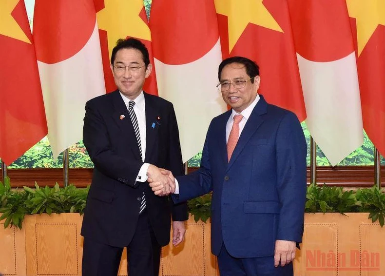 Lễ đón Thủ tướng Nhật Bản Kishida Fumio thăm chính thức Việt Nam -0