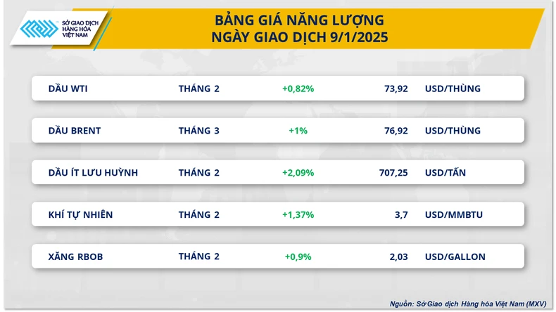 Dòng tiền đầu tư mạnh mẽ quay lại thị trường năng lượng và kim loại ảnh 1