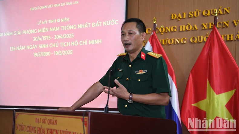 Mít-tinh kỷ niệm 50 năm Ngày Giải phóng miền nam, thống nhất đất nước tại Thái Lan ảnh 2