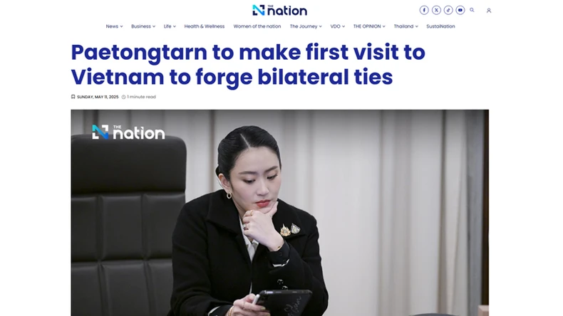 Truyền thông Thái Lan kỳ vọng về chuyến thăm Việt Nam của Thủ tướng Paetongtarn Shinawatra ảnh 2