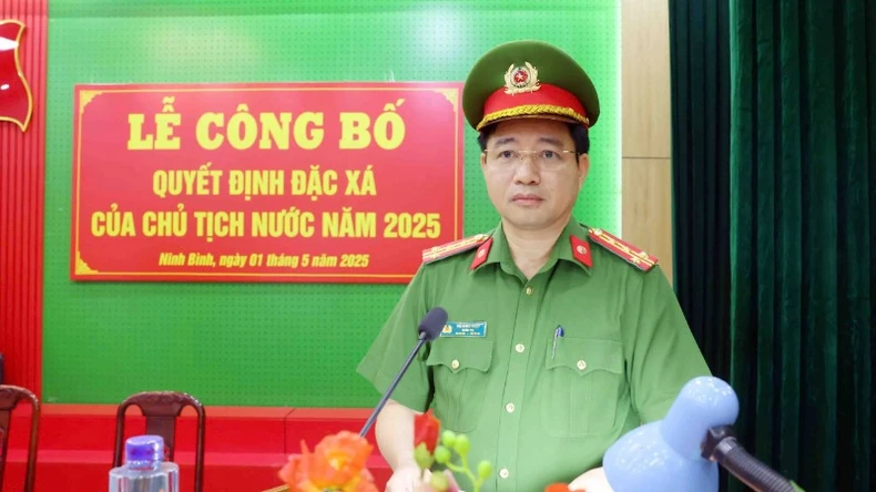 Trại giam Ninh Khánh công bố Quyết định đặc xá năm 2025 cho 149 phạm nhân ảnh 2
