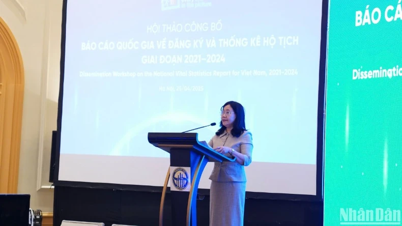 Lần đầu tiên Việt Nam công bố báo cáo quốc gia về đăng ký và thống kê hộ tịch ảnh 2