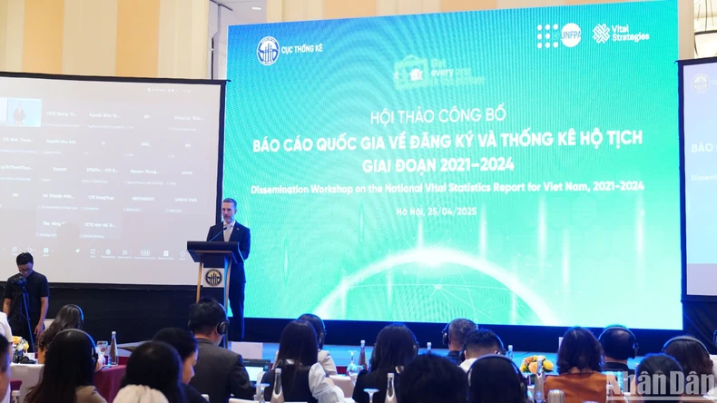 Lần đầu tiên Việt Nam công bố báo cáo quốc gia về đăng ký và thống kê hộ tịch ảnh 1