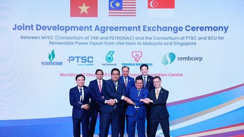 Việt Nam thỏa thuận xuất khẩu điện năng lượng tái tạo sang Malaysia và Singapore ảnh 1