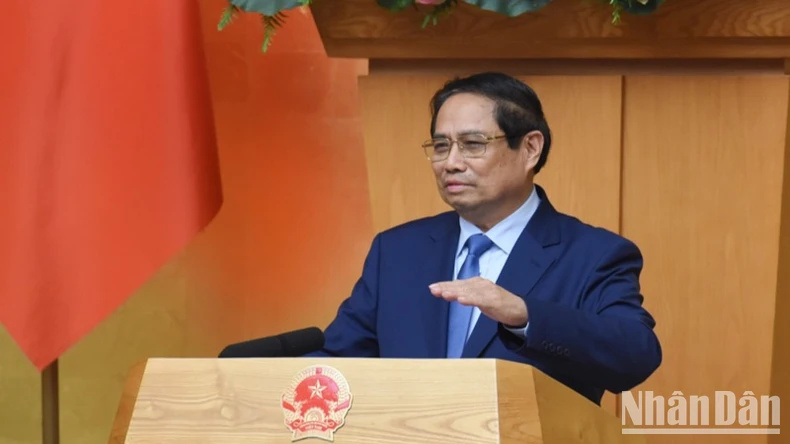 Thủ tướng Phạm Minh Chính chủ trì phiên họp Chính phủ về phân cấp, phân quyền ảnh 1