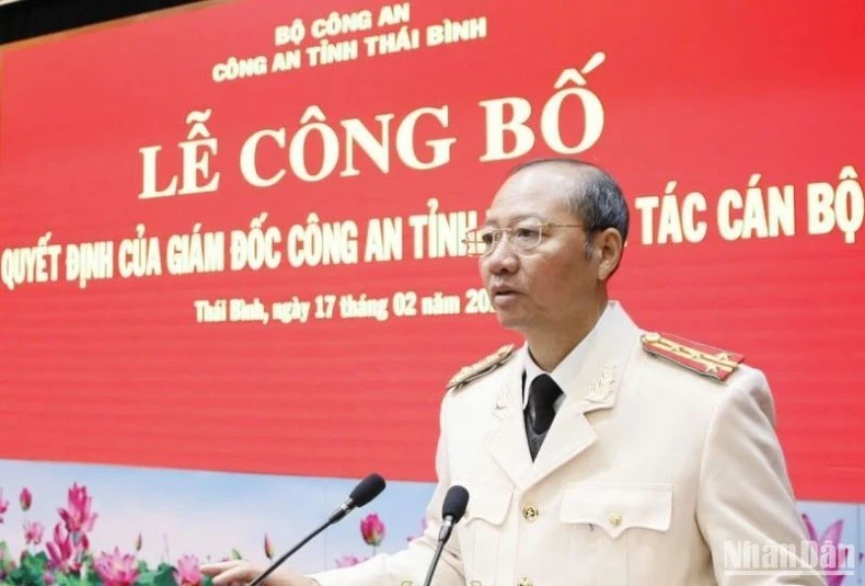 Sáu đồng chí lãnh đạo thuộc Công an tỉnh Thái Bình tình nguyện nghỉ công tác trước tuổi ảnh 3