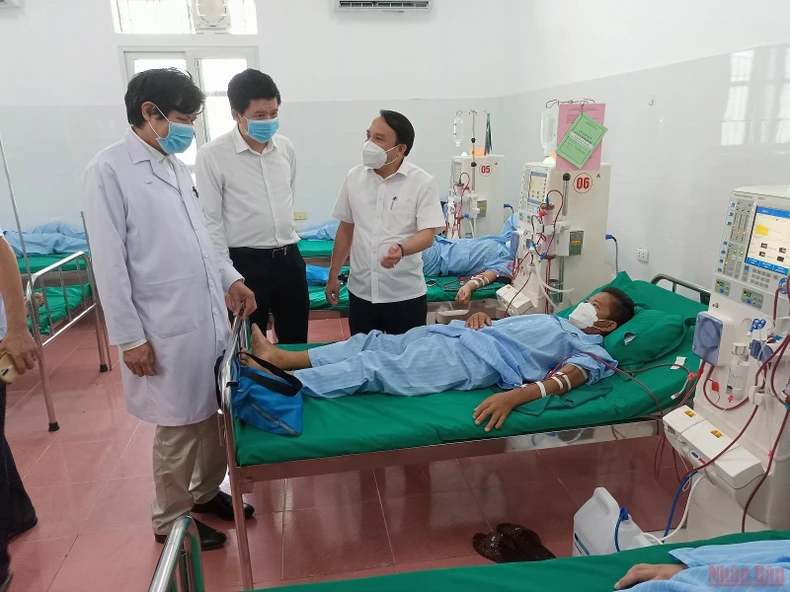 Khai trương đơn nguyên thận nhân tạo tại Bệnh viện Đa khoa Khu vực Tây Nam Nghệ An -0