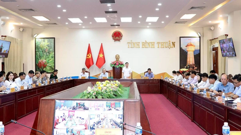 Bình Thuận tập trung tháo gỡ, để phát triển kinh tế-xã hội ảnh 1