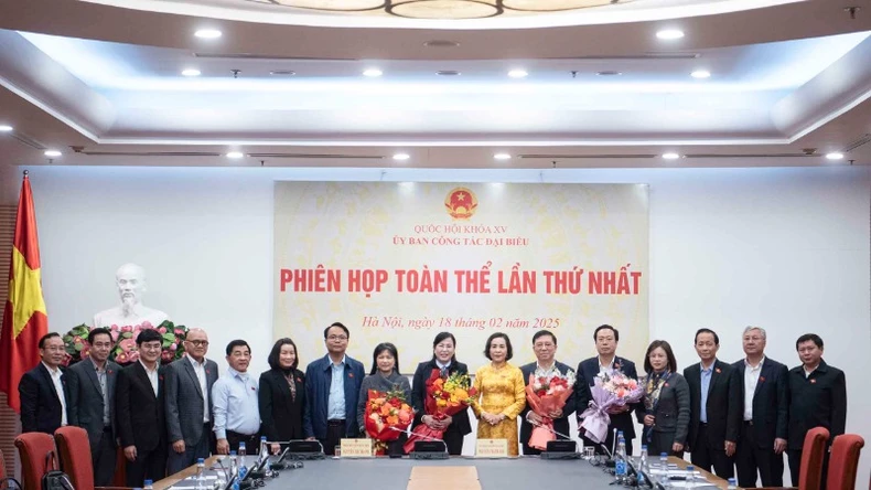 Phiên họp toàn thể lần thứ nhất của Ủy ban Công tác đại biểu của Quốc hội ảnh 1