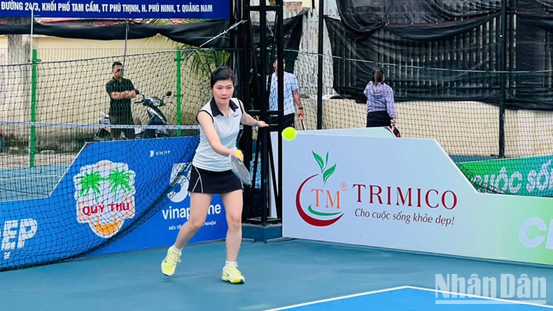Giải Pickleball Tỉnh đoàn Quảng Nam - Tranh Cúp Trimico năm 2025 ảnh 2