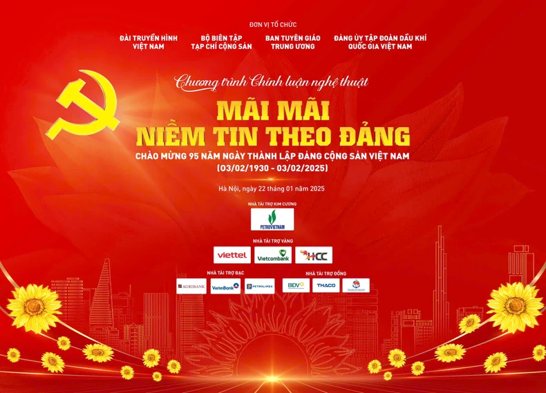 “Mãi mãi niềm tin theo Đảng” - Chương trình nghệ thuật trang trọng và đặc sắc ảnh 1