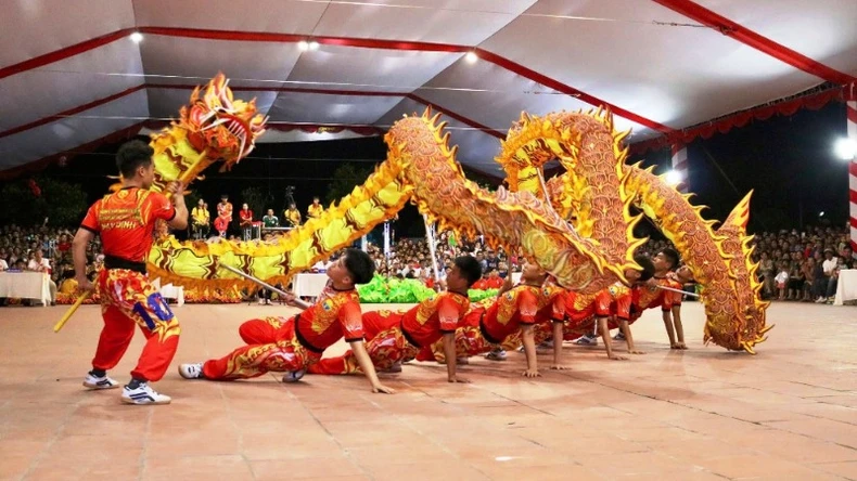 Các đội mạnh lân-sư-rồng toàn quốc đua tài tại Nam Định ảnh 1