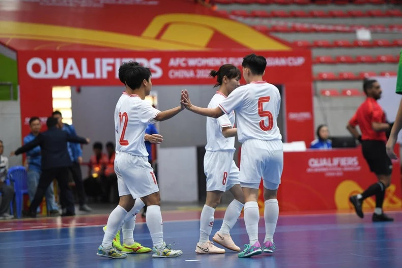 Vòng loại futsal nữ châu Á 2025: Việt Nam đại thắng 21-0 Macau (Trung Quốc) ảnh 1