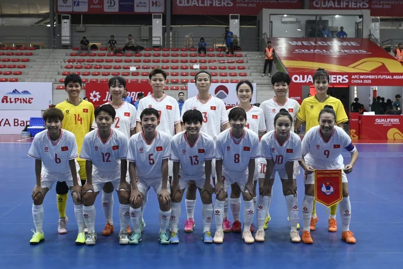 Vòng loại futsal nữ châu Á 2025: Việt Nam đại thắng 21-0 Macau (Trung Quốc) ảnh 2