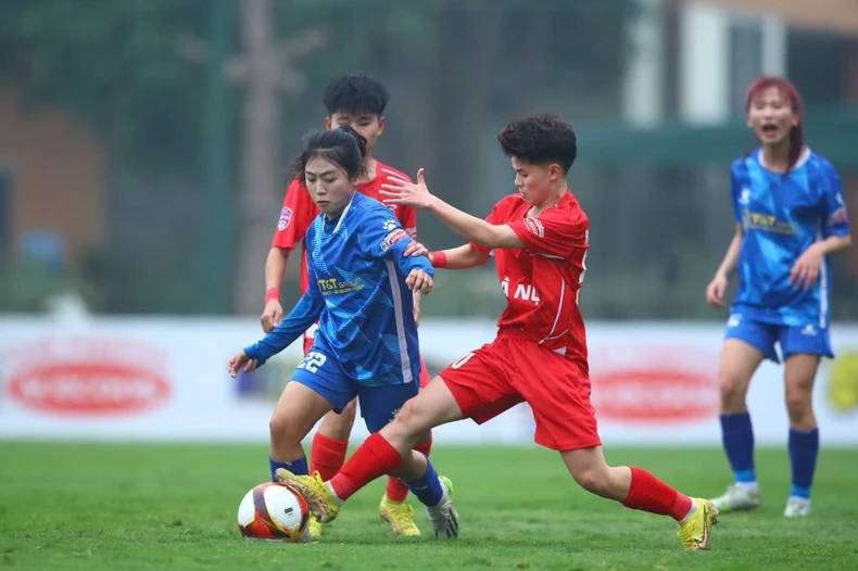 Lượt 3 Vòng chung kết U19 nữ quốc gia: Thành phố Hồ Chí Minh vươn lên nhì bảng ảnh 3