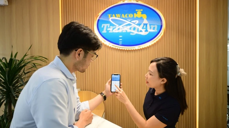 App “CSKH SAWACO” thân thiện với người sử dụng nước sạch ảnh 1