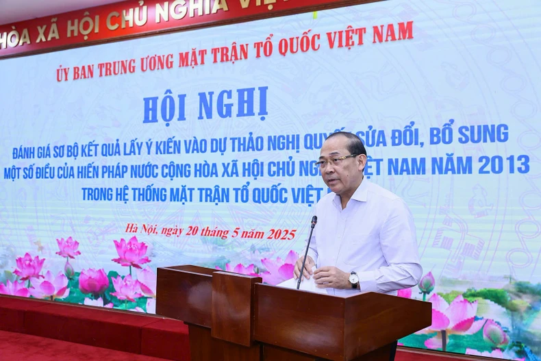 Mặt trận Tổ quốc Việt Nam tổ chức hơn 6.500 hội nghị lấy ý kiến sửa đổi Hiến pháp ảnh 2