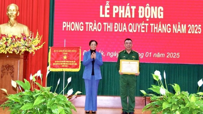 Bộ đội Biên phòng tỉnh Đắk Lắk triển khai nhiệm vụ công tác biên phòng năm 2025 ảnh 3